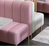 Arya Booth Sofa Nappa Leather Detail Singapore