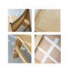 Rhett Wooden Lounge Chair Detailed Image