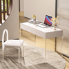 Thyra Acrylic Study Table Singapore | acrylic panel | Scenario A