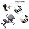 Step‑by‑Step Assembly Instructions Olga Saddle Kneeling Chair Type D Singapore | installation diagram, user manual graphic
