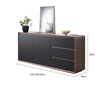 Sebastian Office Side Cabinet dimensions and specifications — Singapore