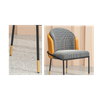 Gudrun Fabric Dining Chair side view 2