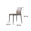 Maiken Dining Chair Dimension Image