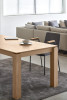 Rakel Solid Wood Office Table | Quality Solid Wood Table | Singapore