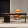 Eskel Wooden Study Table Italian minimalist design office setting Singapore