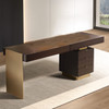 Eskel Wooden Study Table 304 stainless steel legs office setting Singapore