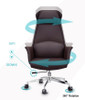 Oskar Leather Executive Chair dimensions and specifications — Singapore