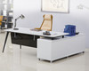 Oskar Leather Executive Chair in office setting — Linear Furnishings Singapore