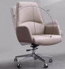 Oskar Ergonomic Office Chair With Custom Leg in office setting — Linear Furnishings Singapore