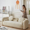 Kirk Sherpa Sofa Three Seater in Living Room Setting with people