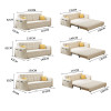 Kirk Tech Fabric Pull-Out Sofa Bed for | Fabric Sofa Bed Singapore | Linear Furnishings
