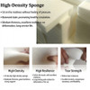 Emiko Leather Office Chair Singapore | 45D High Density Resilient Cushion Sponge | Long-sitting Deformation-resistant Padding
