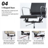 Emiko Leather Office Chair Singapore | I-base Tension Height Tilt Lock Controls | Fine-tune Recline Office Chair Mechanism