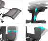 Juni Ergonomic Office Chair in office setting — Linear Furnishings Singapore