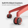 Caster Wheel Close‑Up Jules Ergonomic Office Chair Singapore | smooth rolling casters, wheel detail, office chair accessories