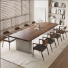 Hanson Solid Wood Conference Table dimensions — Singapore meeting room