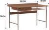 Glenn Study Table Mid Century Singapore | engineered board | Detail