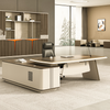 Elkie Director Table Singapore — 45mm baked lacquer desktop, from SGD 899