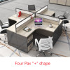 Junko Office Workstation TS 06 detail 1 — metal, board construction