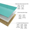 Junko Office Workstation TS 06 detail 2 — engineered panel with metal frame