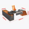 Marguerite piano lacquer boss desk dimension chart Singapore — 1.8m 2m 2.2m 2.4m executive desk size guide
