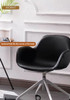 Maja Leather Office Chair detail 1 — reinforced plastics(rp) + microfiber leather + aluminum alloy