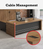 Leonard Office Table Singapore | Premium Table | Free Islandwide Delivery
