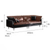 Jeremy Leather Sofa | Sofa Singapore | Free Delivery & Assembly