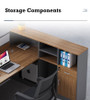 Quentin Modular Workstation Detail A