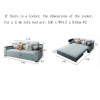 Sophie Linen Sofa Bed | Quality Linen Sofa Bed | Singapore