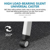 Rolling caster leg close‑up Sullivan Conference Table Singapore | Real shot, movable base, easy reposition