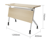 Nathaniel Foldable Table in office setting — Linear Furnishings Singapore