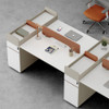 Giulia Modular Workstation Singapore | XTC01-A with Partition, 1200x1200x1030mm