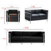 Emilio Office Sofa WH 51 Singapore — free delivery & professional installation