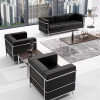 Emilio Office Sofa WH 51 in office setting — Linear Furnishings Singapore