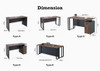 Jung Office Table M102 | Table Singapore | Free Delivery & Assembly