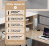 Himari Modular Workstation Singapore | 25mm Thickened Desktop, Heat-Melted Edge