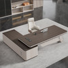 Isaure Director Table detail view — Singapore executive office