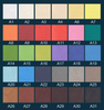 Eames Genuine Leather Office Sofa color card