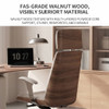 Ariana Leather Director Chair Singapore | 135° Wide-angle Reclining Mechanism | Spinal Pressure Relief Swivel Chair