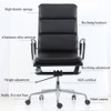 Eames Executive Chair Singapore | Chrome Steel Frame, Aluminium Armrests