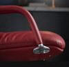 Alessio Genuine Leather Director Chair leather Singapore ergonomic office chair — SGD 719