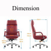 Alessio Genuine Leather Director Chair Singapore | Genuine Leather Office Desk | Best Price