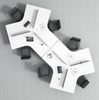 Frederick Office Workstation Singapore | Quarter View, Movable Storage Cabinet