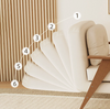 Vanya Latex Sofa Bed angle view Singapore — versatile furniture for Singapore homes and offices