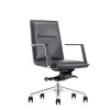 Pilot Genuine Leather Ergonomic Director Chair low backrest