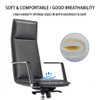 Pilot Leather Ergonomic Director Chair Singapore high-density breathable sponge seat & back padding