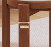 Odette Soild Wood chair detail 1 — soild wood