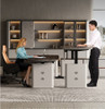 Rigor Height Adjustable Director Table Singapore Situational image