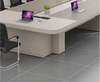 Slavi Wooden Conference Table Singapore | Cabinet-Style Support Leg Detail